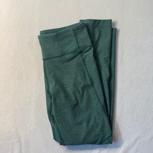Outdoor voices heathered green leggings